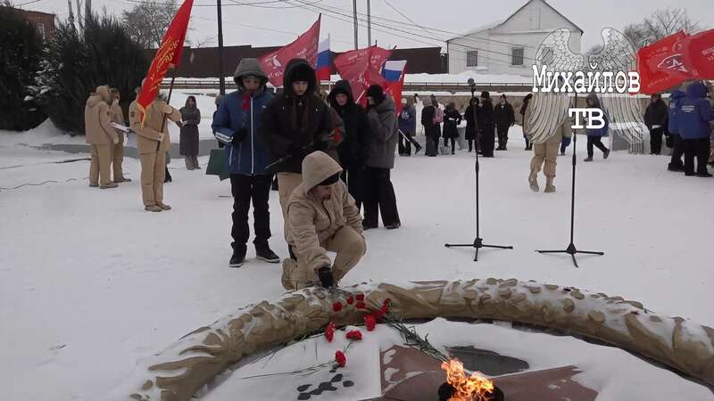 В Михайлове почтили память ленинградцев-блокадников В Михайлове почтили память ленинградцев-блокадников