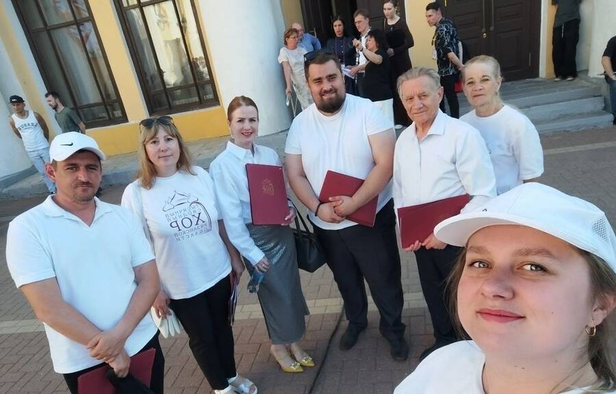 Коллектив Центрального Дома культуры принял участие в концерте Сводного хора Рязанской области